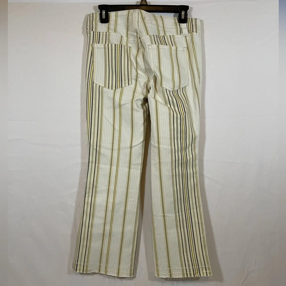 Free People Aura Low Rise striped flare pants 28 - Picture 2 of 6